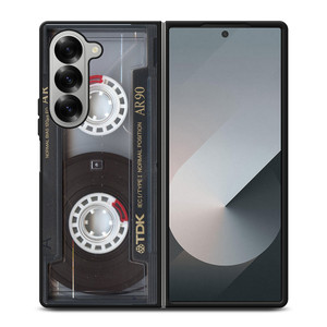 RETRO CASSETTE TAPE 3 Samsung Z Fold 6 Case