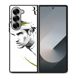 ROGER FEDERER ART Samsung Z Fold 6 Case ROGER FEDERER ART Samsung Z Fold 6 Case