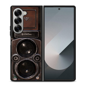ROLLEIFLEX VINTAGE CAMERA 3 Samsung Z Fold 6 Case ROLLEIFLEX VINTAGE CAMERA 3 Samsung Z Fold 6 Case