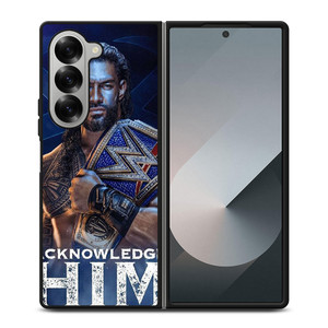 ROMAN REIGNS WWE SMACKDOWN 2 Samsung Z Fold 6 Case