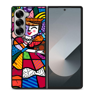 ROMERO BRITTO LOVE 3 Samsung Z Fold 6 Case ROMERO BRITTO LOVE 3 Samsung Z Fold 6 Case