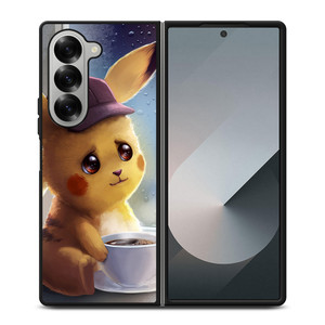 SAD PIKACHU Samsung Z Fold 6 Case