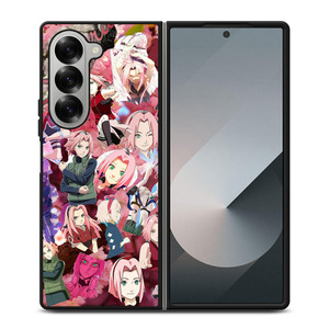 SAKURA HARUNO COLLAGE 2 Samsung Z Fold 6 Case SAKURA HARUNO COLLAGE 2 Samsung Z Fold 6 Case