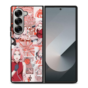 SAKURA HARUNO COLLAGE Samsung Z Fold 6 Case SAKURA HARUNO COLLAGE Samsung Z Fold 6 Case