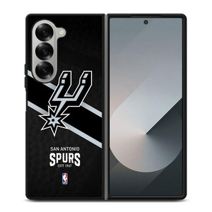 SAN ANTONIO SPURS ICON 3 Samsung Z Fold 6 Case