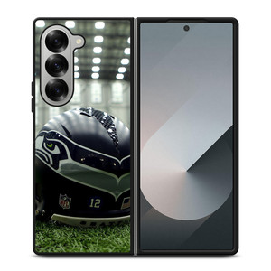 SEATTLE SEAHAWK HELMET Samsung Z Fold 6 Case