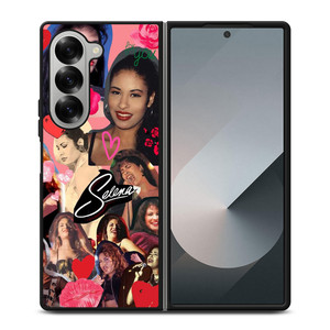 SELENA QUINTANILLA COLLAGE 2 Samsung Z Fold 6 Case SELENA QUINTANILLA COLLAGE 2 Samsung Z Fold 6 Case