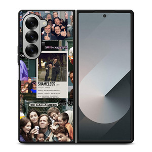 SHAMELESS COLLAGE SERIES Samsung Z Fold 6 Case SHAMELESS COLLAGE SERIES Samsung Z Fold 6 Case