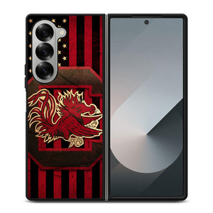 SOUTH CAROLINA GAMECOCKS 3 Samsung Z Fold 6 Case SOUTH CAROLINA GAMECOCKS 3 Samsung Z Fold 6 Case