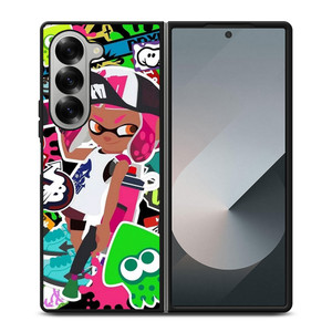 SPLATOON GAME CHARACTER Samsung Z Fold 6 Case