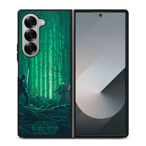 STARWARS GREEN FOREST Samsung Z Fold 6 Case