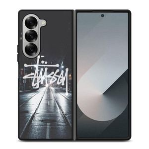 STUSSY DARK STREET Samsung Z Fold 6 Case