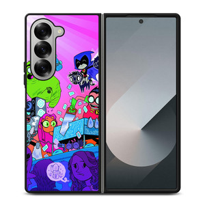 TEEN TITANS ART CARTOON Samsung Z Fold 6 Case TEEN TITANS ART CARTOON Samsung Z Fold 6 Case