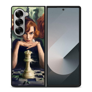 THE QUEEN'S GAMBIT ART Samsung Z Fold 6 Case