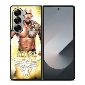 THE ROCK WWE CHAMPIONS Samsung Z Fold 6 Case THE ROCK WWE CHAMPIONS Samsung Z Fold 6 Case