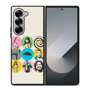 THE UMBRELLA ACADEMY CHARACTERS Samsung Z Fold 6 Case