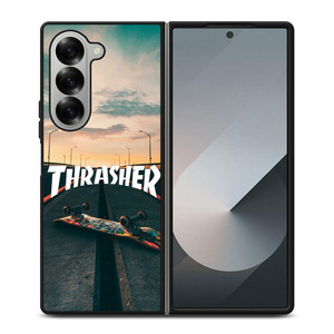 THRASHER MAGAZINE SKATEBOARD Samsung Z Fold 6 Case