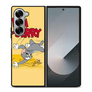 TOM AND JERRY CARTOON Samsung Z Fold 6 Case TOM AND JERRY CARTOON Samsung Z Fold 6 Case