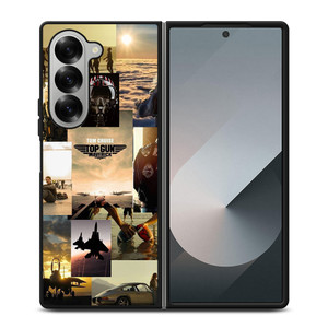 TOP GUN MAVERICK COLLAGE Samsung Z Fold 6 Case