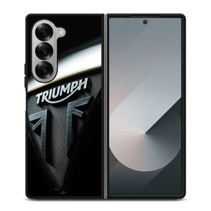 TRIUMPH MOTORCYCLE LOGO Samsung Z Fold 6 Case TRIUMPH MOTORCYCLE LOGO Samsung Z Fold 6 Case