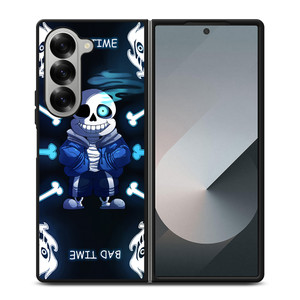 UNDERTALE SANS BAD TIME 2 Samsung Z Fold 6 Case