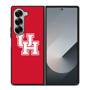 UNIVERSITY OF HOUSTON COUGARS LOGO Samsung Z Fold 6 Case