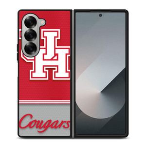 UNIVERSITY OF HOUSTON COUGARS Samsung Z Fold 6 Case UNIVERSITY OF HOUSTON COUGARS Samsung Z Fold 6 Case