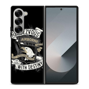 US AIRBORNE EAGLE TATTOOS Samsung Z Fold 6 Case