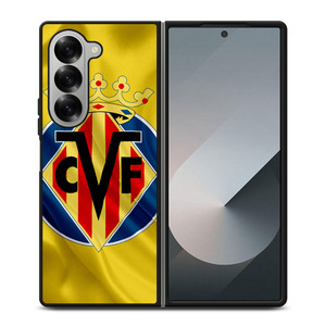 VILLARREAL LOGO ART Samsung Z Fold 6 Case VILLARREAL LOGO ART Samsung Z Fold 6 Case