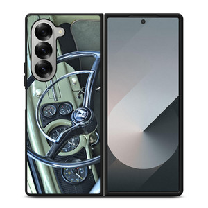 VW CLASSIC STEERING WHEEL Samsung Z Fold 6 Case