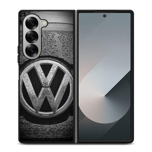 VW VOLKSWAGEN WET LOGO Samsung Z Fold 6 Case VW VOLKSWAGEN WET LOGO Samsung Z Fold 6 Case