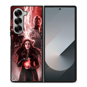 WANDA VISION DISNEY MARVEL 3 Samsung Z Fold 6 Case WANDA VISION DISNEY MARVEL 3 Samsung Z Fold 6 Case
