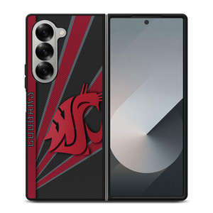 WASHINGTON STATE COUGARS ICON Samsung Z Fold 6 Case WASHINGTON STATE COUGARS ICON Samsung Z Fold 6 Case