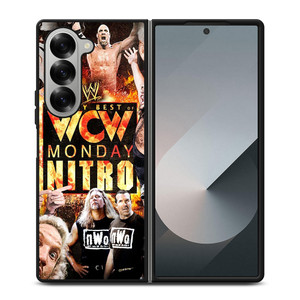 WCW MONDAY NITRO Samsung Z Fold 6 Case