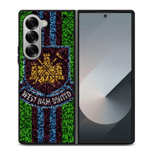 WEST HAM UNITED LOGO ART Samsung Z Fold 6 Case WEST HAM UNITED LOGO ART Samsung Z Fold 6 Case