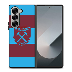 WEST HAM UNITED LOGO Samsung Z Fold 6 Case