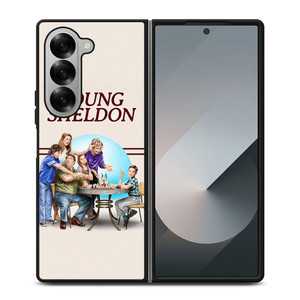 YOUNG SHELDON CHARACTERS Samsung Z Fold 6 Case