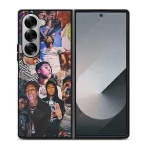 YOUNGBOY NBA COLLAGE Samsung Z Fold 6 Case YOUNGBOY NBA COLLAGE Samsung Z Fold 6 Case