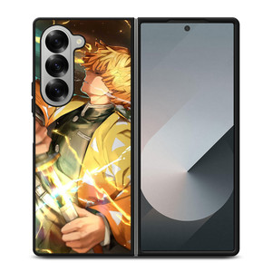 ZENITSU AGATSUMA DEMON SLAYER Samsung Z Fold 6 Case ZENITSU AGATSUMA DEMON SLAYER Samsung Z Fold 6 Case