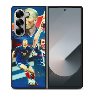 ZINEDINE ZIDANE LEGEND FOOTBALL Samsung Z Fold 6 Case ZINEDINE ZIDANE LEGEND FOOTBALL Samsung Z Fold 6 Case