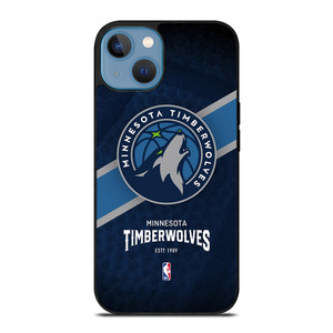 MINNESOTA TIMBERWOLVES LOGO 3 iPhone 13 Case