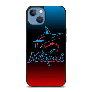 MIAMI MARLINS MLB LOGO iPhone 13 Case
