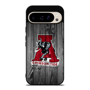 ALABAMA CRIMSON TIDE WOODEN Google Pixel 9 Pro Case ALABAMA CRIMSON TIDE WOODEN Google Pixel 9 Pro Case