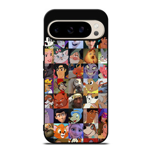 ALL DISNEY CHARACTERS COLLAGE Google Pixel 9 Pro Case ALL DISNEY CHARACTERS COLLAGE Google Pixel 9 Pro Case