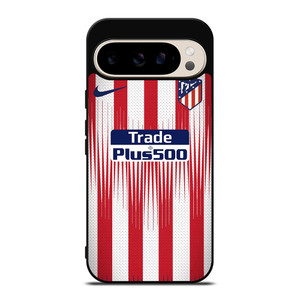 ATLETICO MADRID JERSEY Google Pixel 9 Pro Case ATLETICO MADRID JERSEY Google Pixel 9 Pro Case