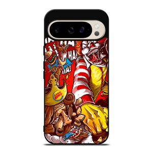 BURGER KING VS MCD Google Pixel 9 Pro Case BURGER KING VS MCD Google Pixel 9 Pro Case