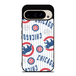 CHICAGO CUBS PATTERN Google Pixel 9 Pro Case CHICAGO CUBS PATTERN Google Pixel 9 Pro Case