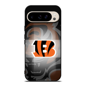 CINCINNATI BENGALS LOGO Google Pixel 9 Pro Case CINCINNATI BENGALS LOGO Google Pixel 9 Pro Case