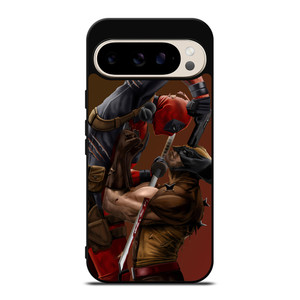 DEADPOOL VS WOLVERINE Google Pixel 9 Pro Case DEADPOOL VS WOLVERINE Google Pixel 9 Pro Case