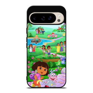DORA THE EXPLORER CHARACTERS Google Pixel 9 Pro Case